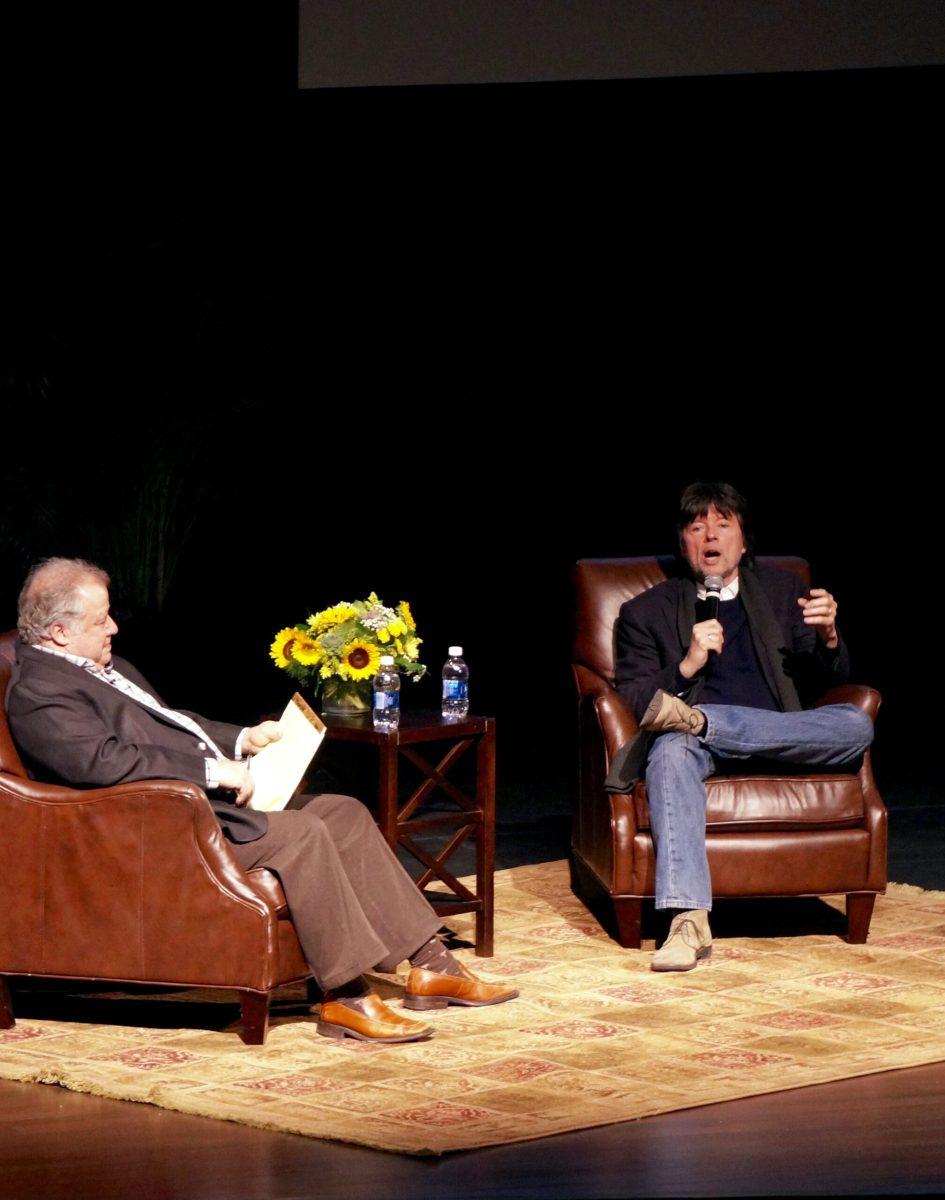 Documentarian Ken Burns visits to speak about films