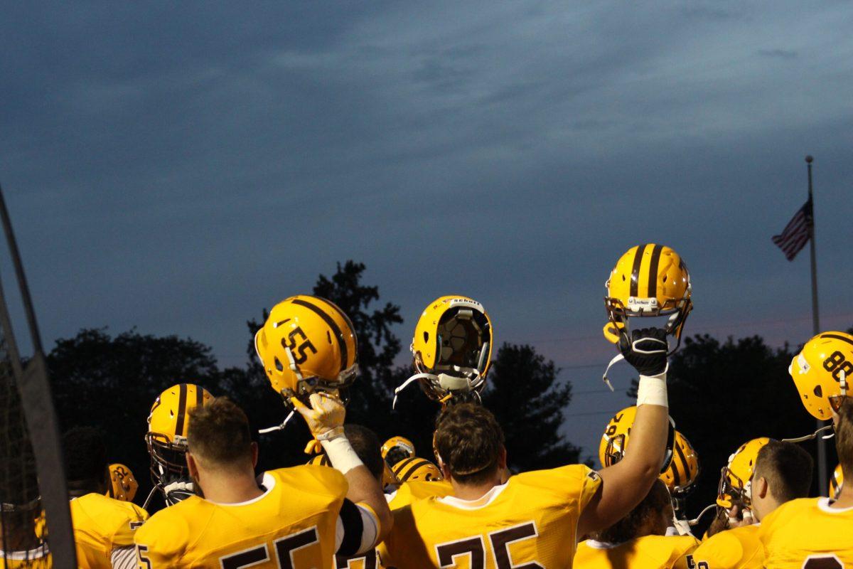 The brown and gold have won two straight against Widener University following a come from behind win to start the season. -File Photo from 2015