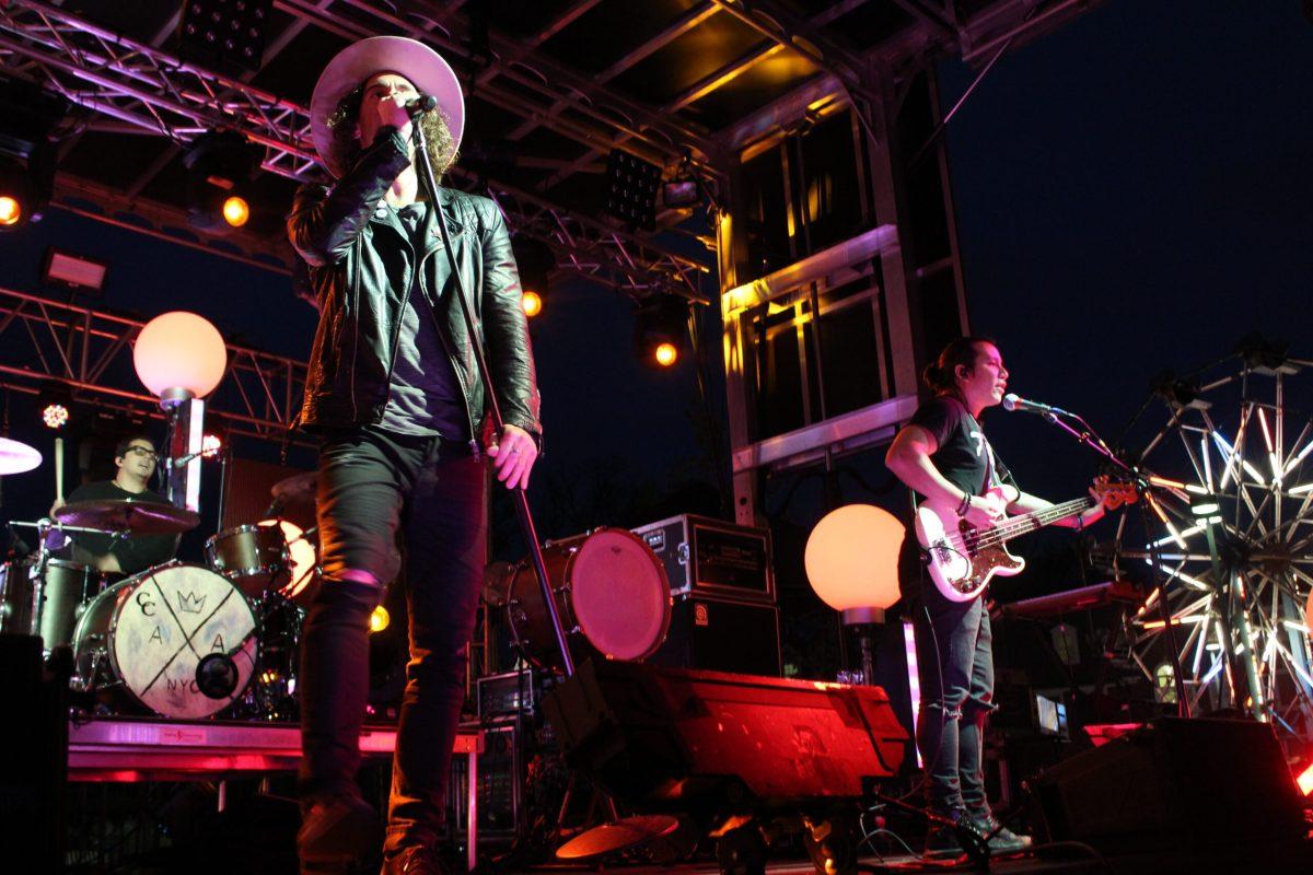 American Authors performing at the Hollybash 2016. This year's festival will feature Mike Posner, Cade, and Rowan band Burn Moore. Photo Editor/Amanda Palma