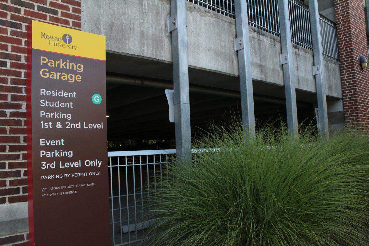 Students at Rowan will find a change in parking at the Townhouse garage this year.-Photo Editor/Amanda Palma