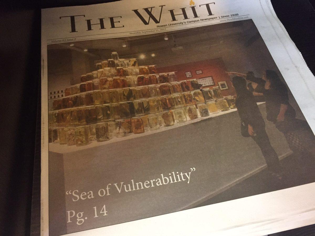 The Whit needs the same support that all college publications need. -Staff photo/Ashleigh Albert