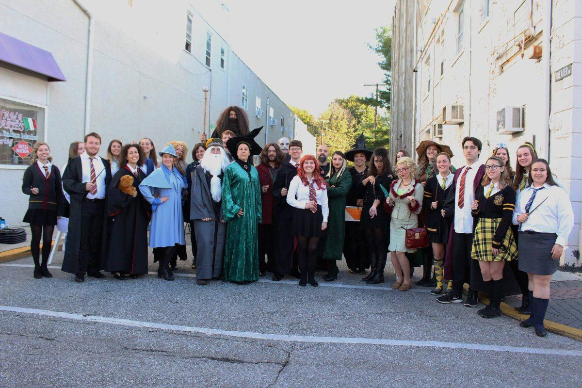 Many characters from the Harry potter world are represented in the Pitman Potter Festival costume contest. -Photo courtesy of Joan Stoltzfus