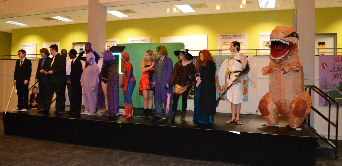 The lineup of those competing in the costume contest. -Contributor/Victoria Todorova