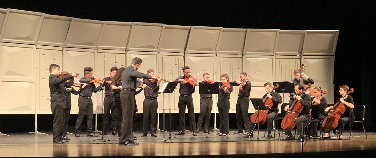 The Rowan String Ensemble performs. -Copy Editor/Sydney Kerelo