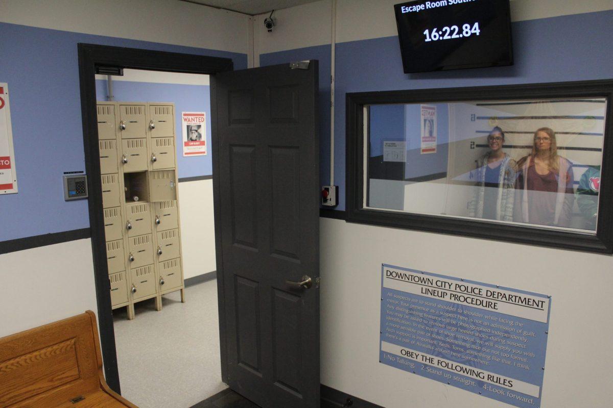 The inside of Escape Room South Jersey's Police Station room on Jan. 19 at Escape Room South Jersey. -Photo Editor/Amanda Palma