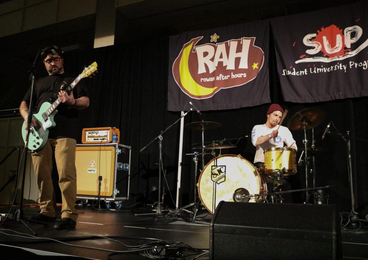 The band Goal Keeper performs at "Battle of the Bands" on Saturday, March 3, 2018 in the Chamberlain Student Center. -Staff Photo/Scott Buzby