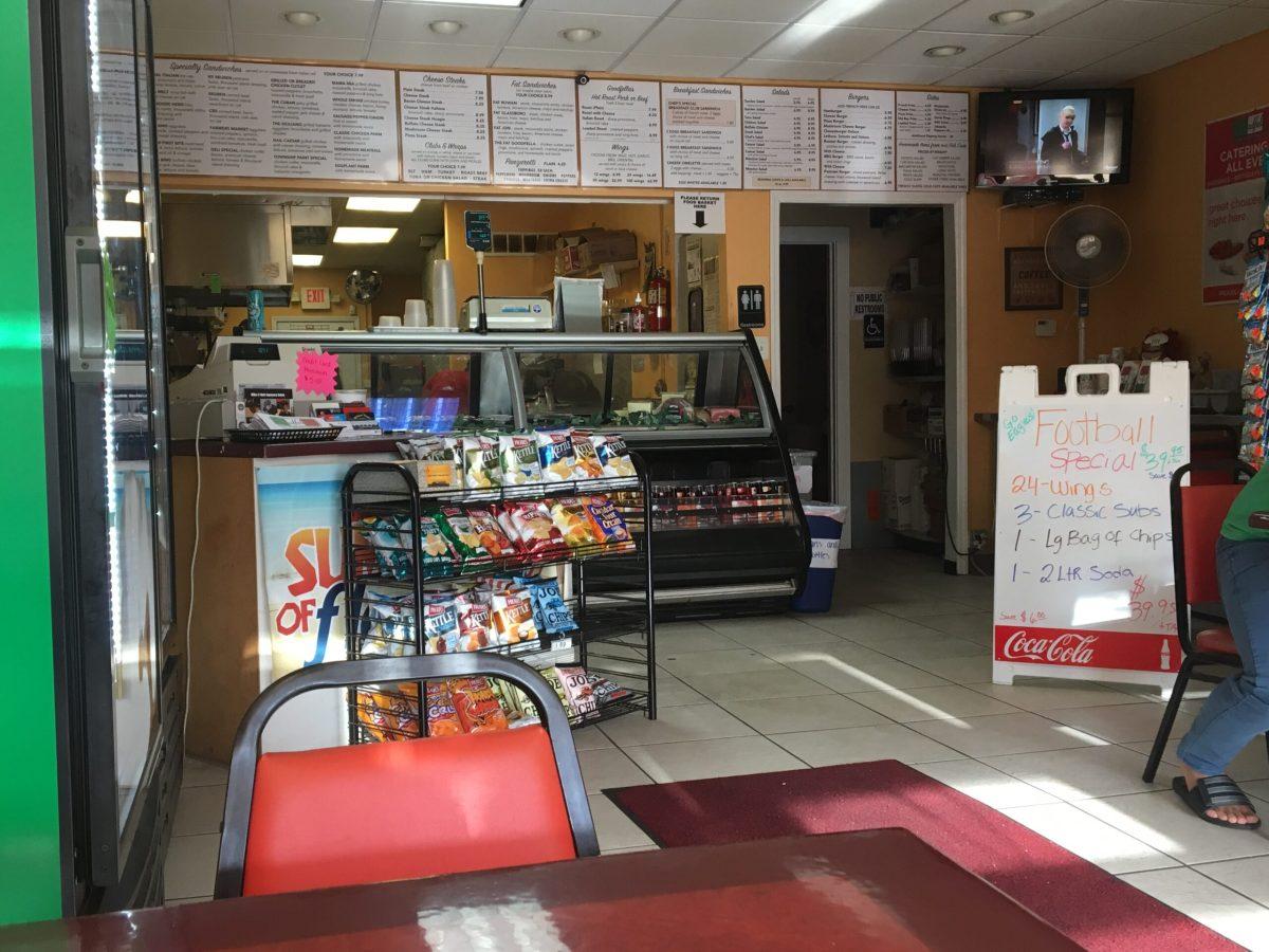 Inside the Goodfella's New York Italian Deli on Delsea Drive -photo courtesy of Grace Clevenger/Managing Editor