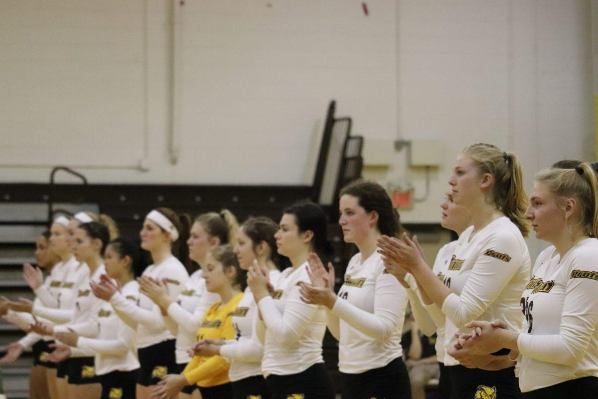 Rowan women's volleyball takes on Kean University in an NJAC matchup on Tuesday, October 2, 2018 - Staff Photographer/Dyone Payne