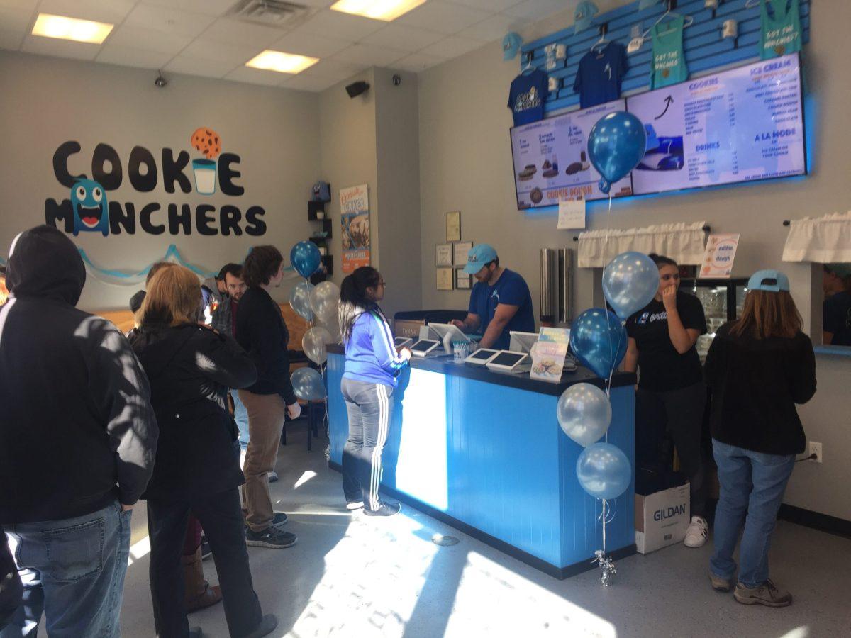 Cookie Munchers celebrating their one-year anniversary at their storefront location in Glassboro. -Staff Writer/Sonjana Kondapalli 