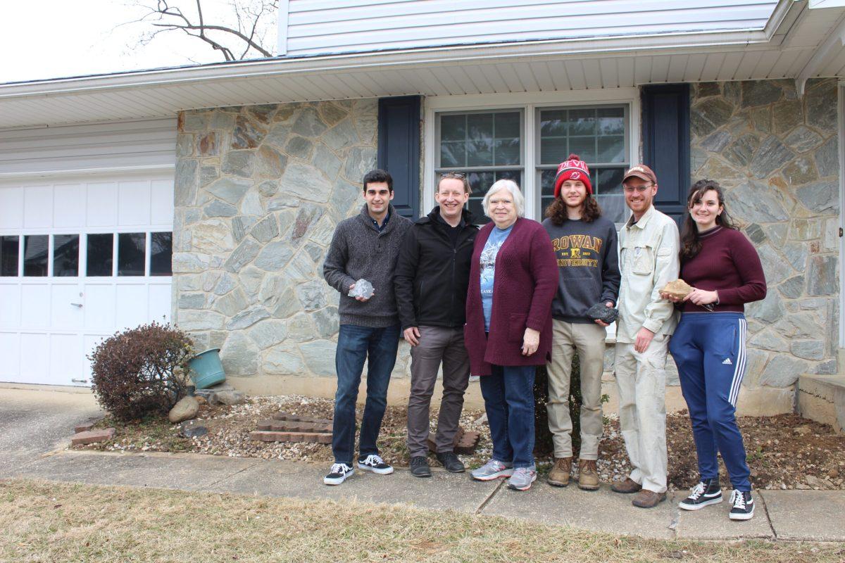 Rowan students and professors travel to Wilmington Delaware on Friday to collect a fossil donation from Joan Wolf.
Arts & Entertainment Editor / Tara Londsorf.