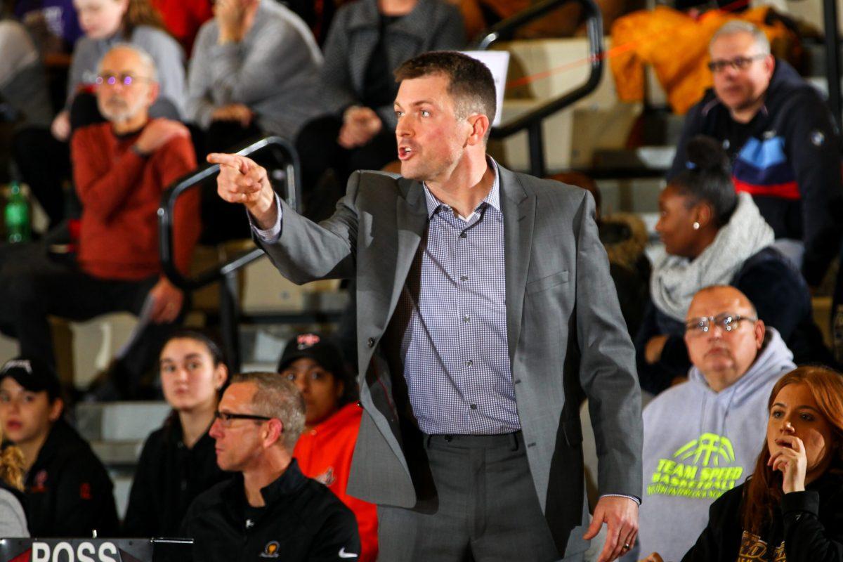 Rowan men's basketball coach Joe Crispin. Photo courtesy of Rowan Athletics. 