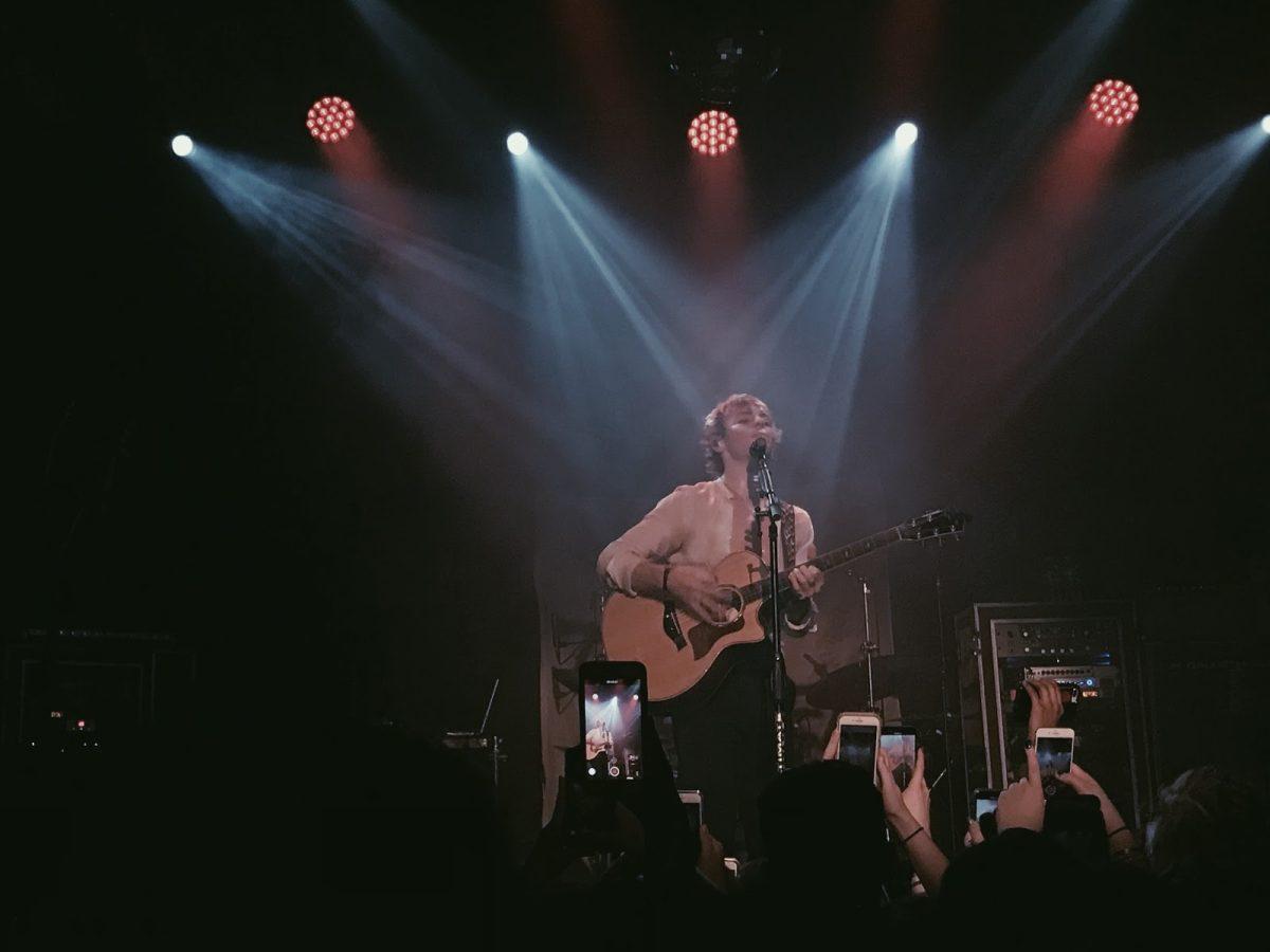 Ross Lynch plays guitar at his concert for The Driver Era. - Contributor/Skylar Moody