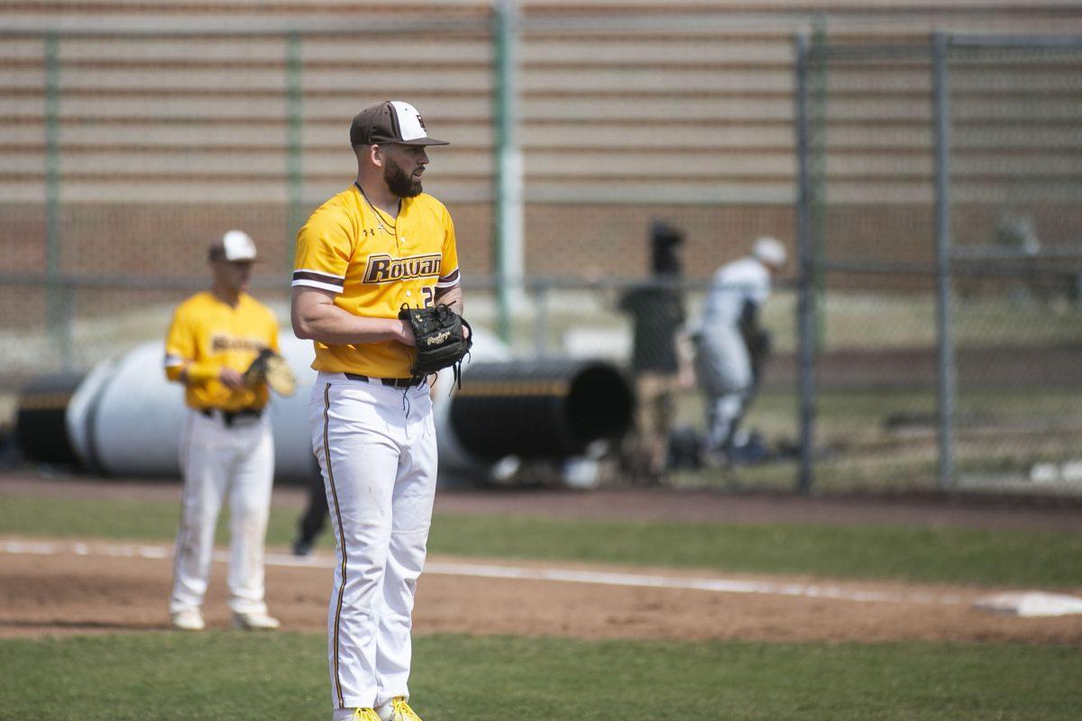 Senior pitcher Danny Serreino gets set against New Paltz on April 2, 2019. Multimedia Editor/Miguel Martinez