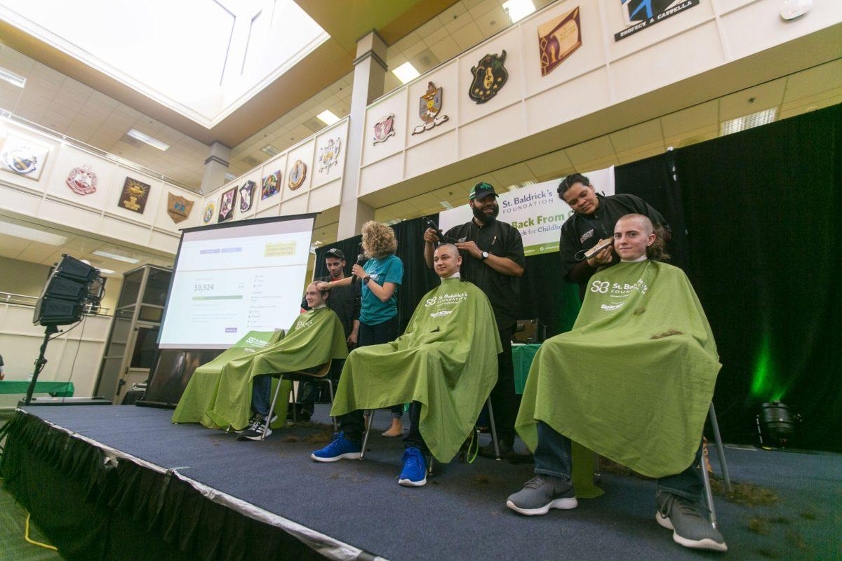 St. Baldrick's Day is dedicated to raising money to fight pediatric cancer. -Multimedia Editor/Miguel Martinez