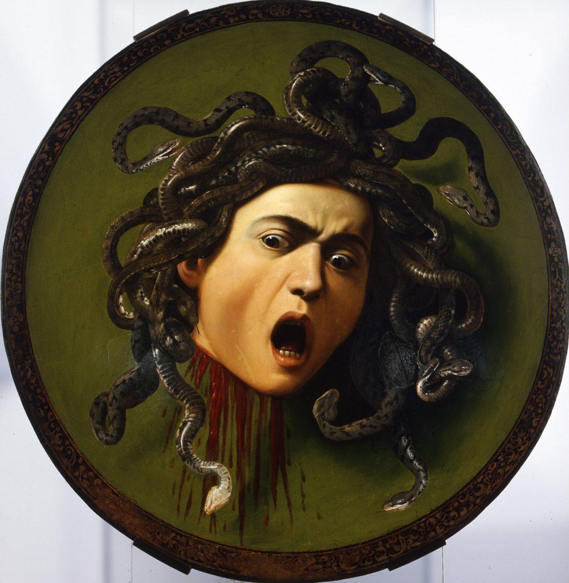 Medusa is often pictured as a monster in art, such as in this piece by Caravaggio.  However, this is misrepresentation, as she was a victim and not the monster of her story. - Photo courtesy of Wikimedia Commons