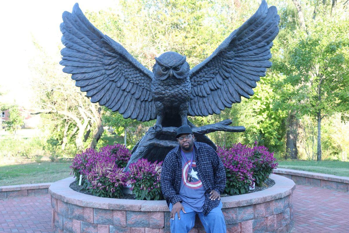 43-year-old sophomore Phillip Toliver owns a record label - and wants to get whatever edge he can in the industry. - Photo courtesy of Salvation Wrecordz