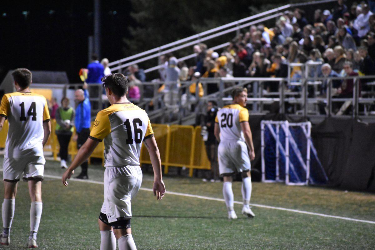 The men's soccer team beat Rutgers-Newark 3-2 on Oct 19. Photo/ Multimedia Editor Christian A Browne.