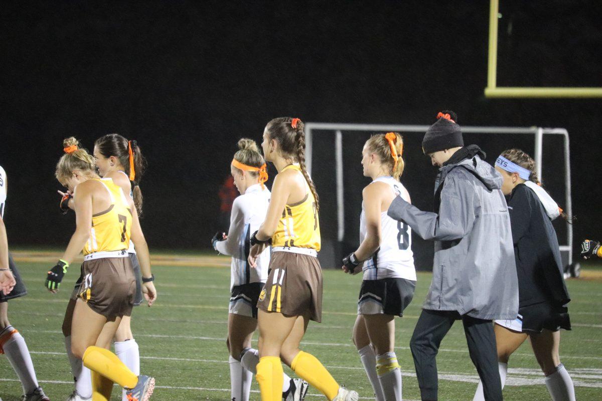 The field hockey team defeated Stockton University 8-2 on Oct 9th. Photo/ Multimedia Editor Dyone Payne.