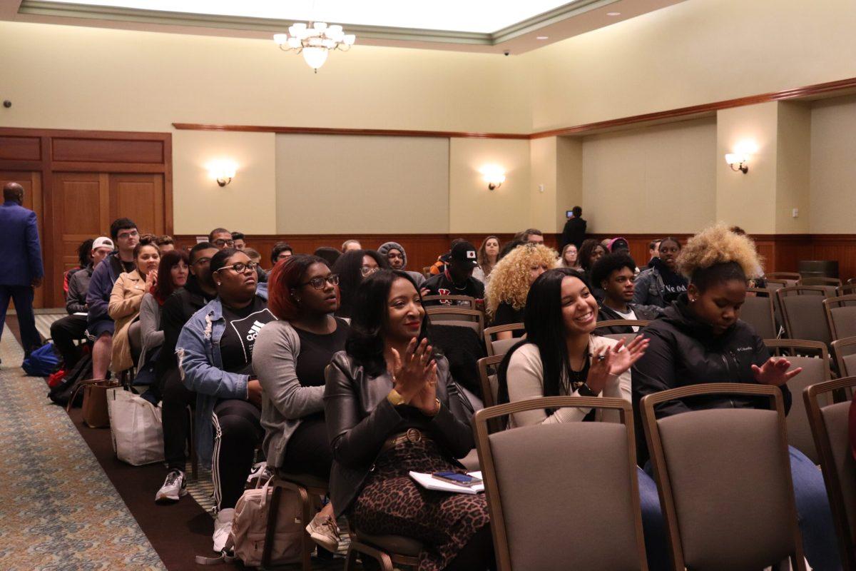 Rowan students and associates attend the Black Student Union on Nov. 6, 2019 - Former Multimedia Editor / Dyone Payne