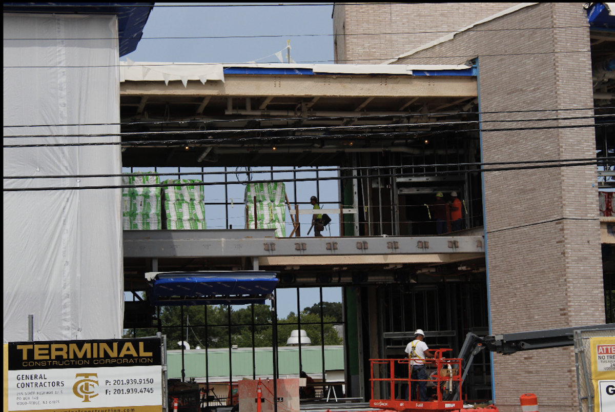 Discovery Hall construction site on Sep. 15, 2020- Multimedia Editor / Alexander Rossen