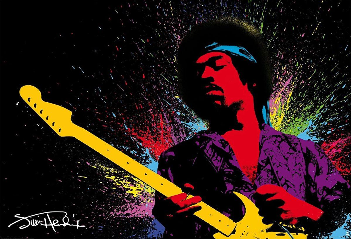 Jimi Hendrix arguably did more for the electric guitar than anyone who has ever picked up the instrument. - Photo via https://www.amazon.co.uk/