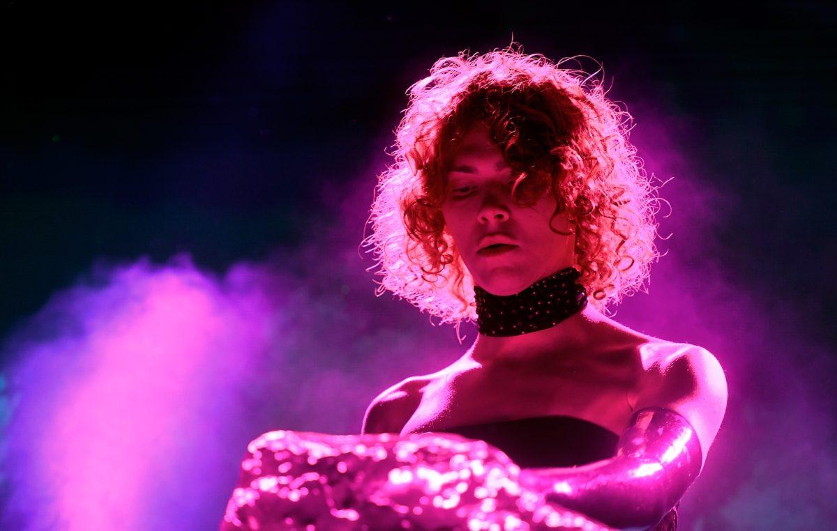 The late producer, Sophie, performs at the 2019 Coachella Valley Music And Arts Festival. - Photo via nme.com