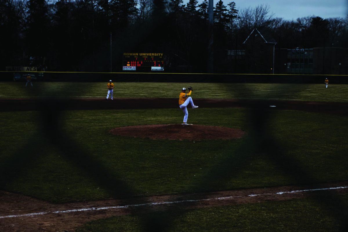 Drew Ryback pitches  against Cabrini University on Wednesday, March 17. Ryback recorded nine strikeouts and got the win in Rowan's doubleheader against Kean last Saturday. - Multimedia Editor / Alex Rossen