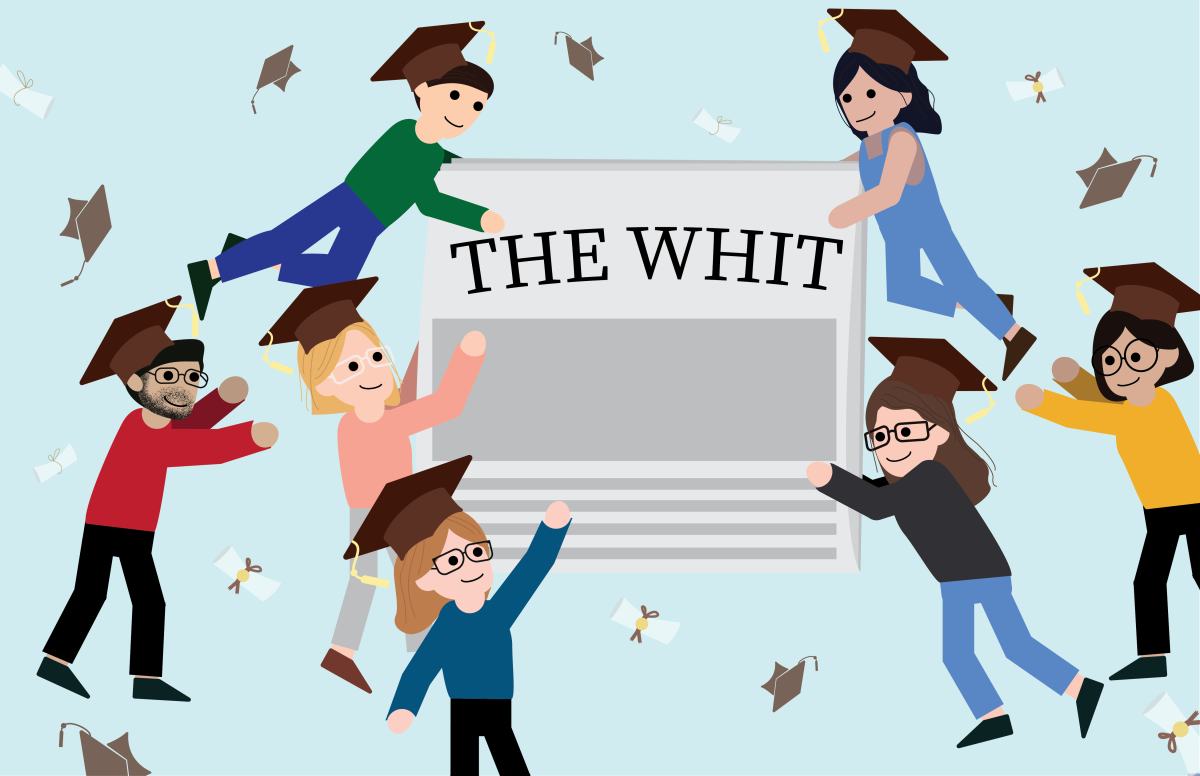 The Whit's graduating editors reminisce on their time at the Whit. Regardless of the amount of time they've worked with the Whit, their experiences have made an impact. - Graphics Editor / Jana Jackstis