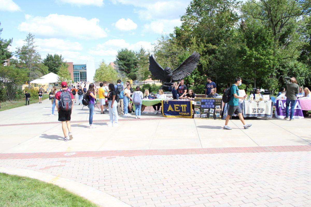 SGA's Club and Organization Fair. - Staff Writer / Stephanie Green 