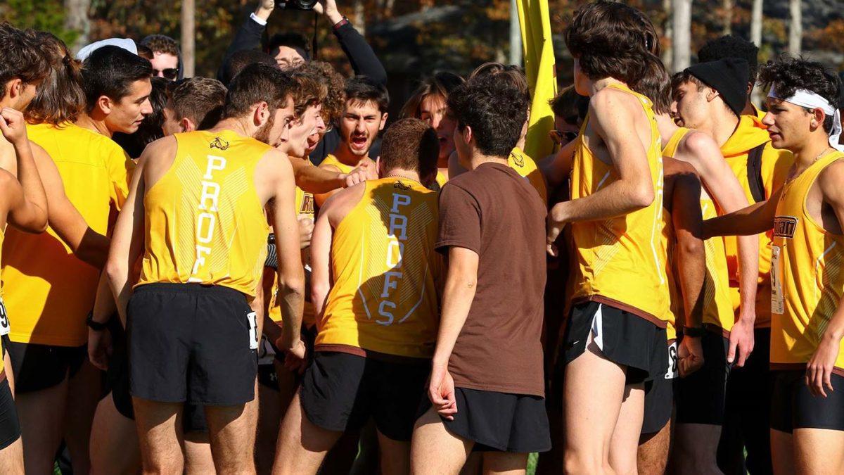 The Rowan men's cross country team. They finished second at the Bill Fritz Invitational this past weekend.  - Photo / Rowan Athletics