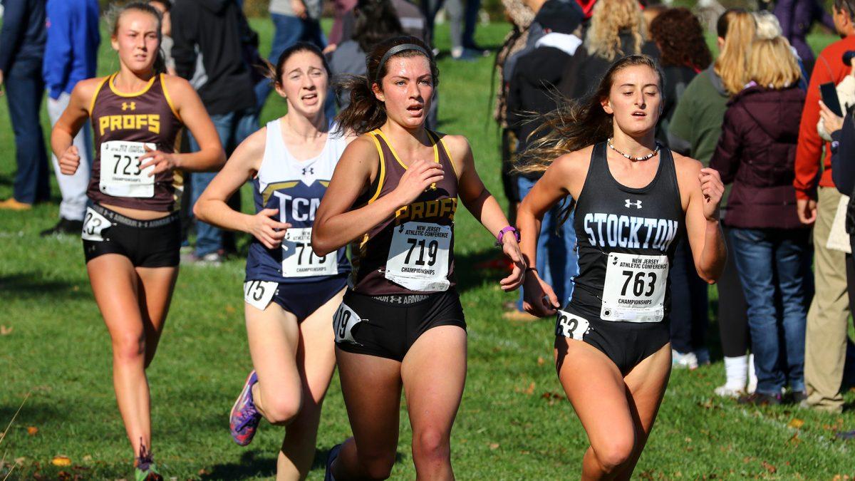 Rowan's Lyndsay Boyd (719) during a race. Boyd ended in tenth place at the Bill Fritz Invitational. - Photo / Rowan Athletics