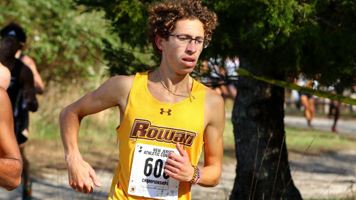 Rowan's Jeff Stewart during a race. Stewart finished 68th at the Paul Short Run this past weekend. - Photo / Rowan Athletics