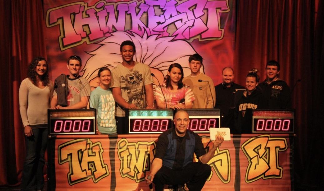 Rowan After Hours held its annual ThinkFast interactive game show. Students were put to the test with various topics to try and win $250. - Photo via Proflink