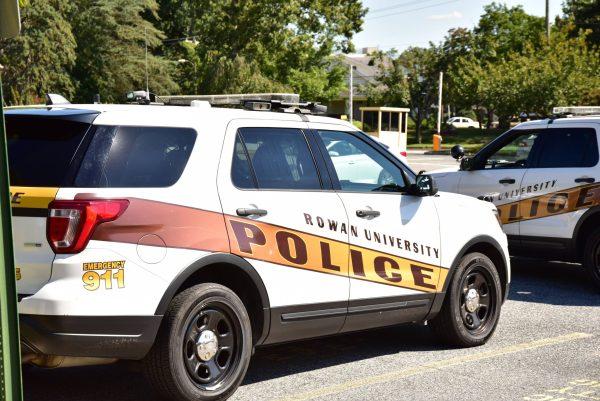 A Rowan University Police Cruiser. - Photo via Nick Feldman
