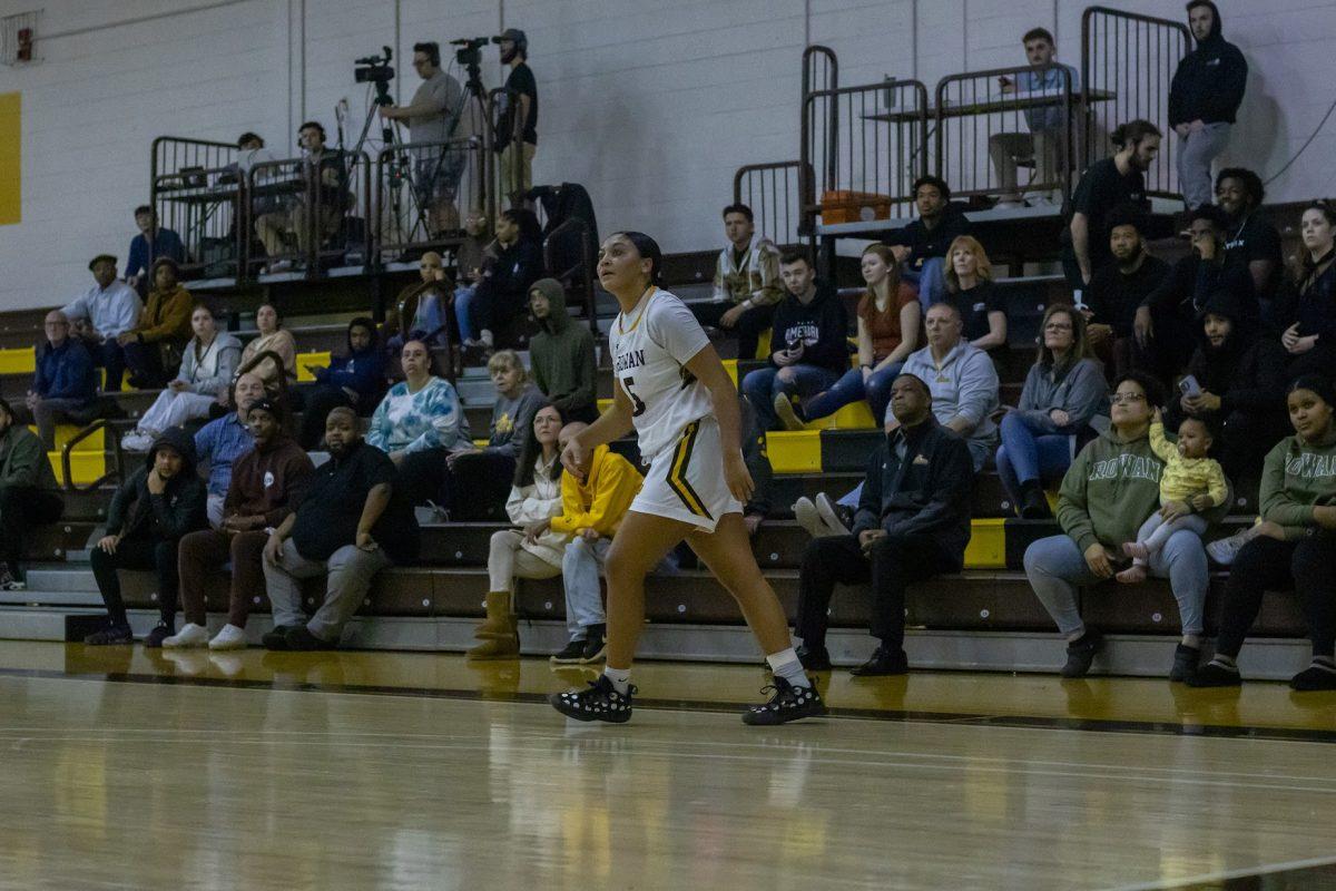 Nicole Mallard looks up at her shot. Mallard was the leading scorer against TCNJ on Wednesday night. Wednesday, Jan. 4, 2023. - Multimedia Editor / Lee Kotzen