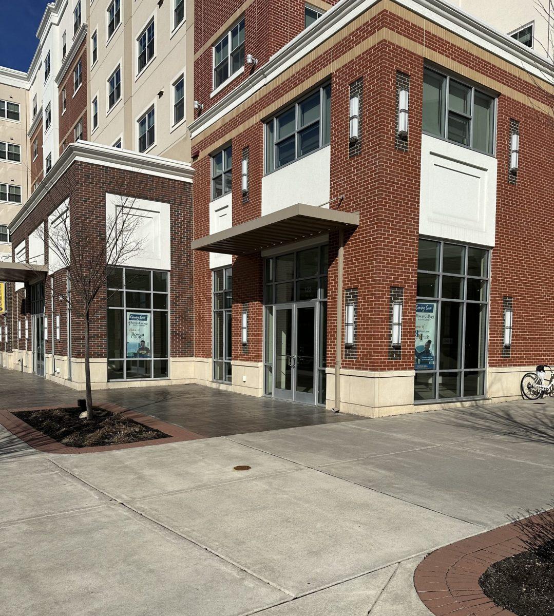 The new hub for Rowan Choice is located next to Rowan’s welcome center on boulevard street. RCSJ hopes to have it open to students by next month. - News Intern / Connor Brown