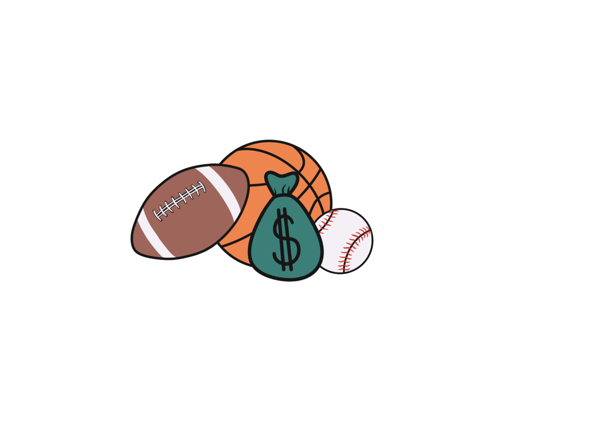 Sports betting graphic. - Graphics Editor / Julia Quennessen