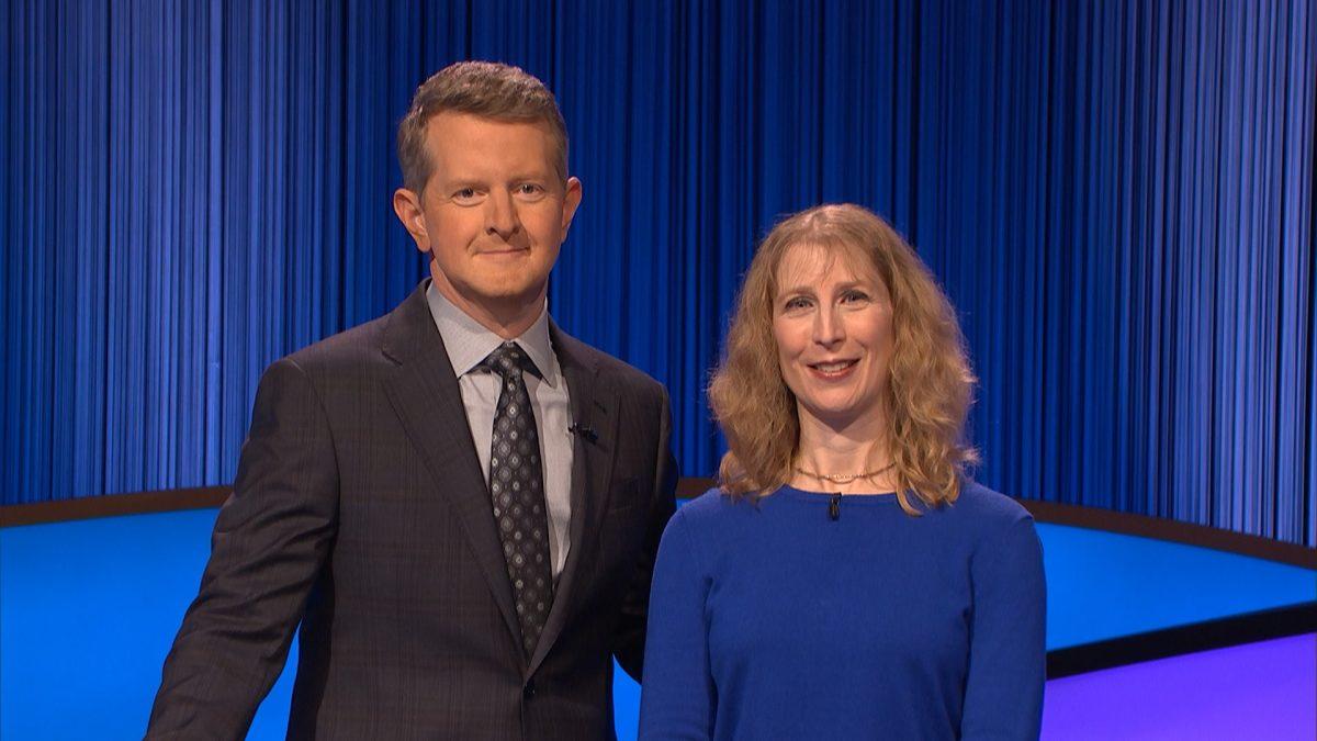 Ken Jennings (left) and Melissa Klapper (right). - Photo via Sony Pictures Studio