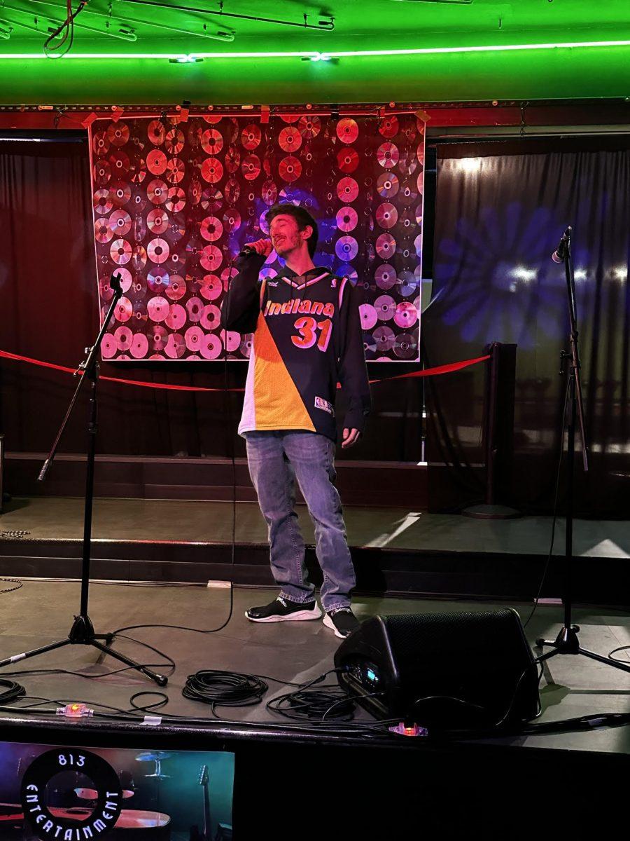 Shake by Nature, otherwise known as Kevin McCarthy, performed his song “Am I Supposed To Know?” during 813nertainment's Landmark show. - Staff Writer / Tatiana
Retamar