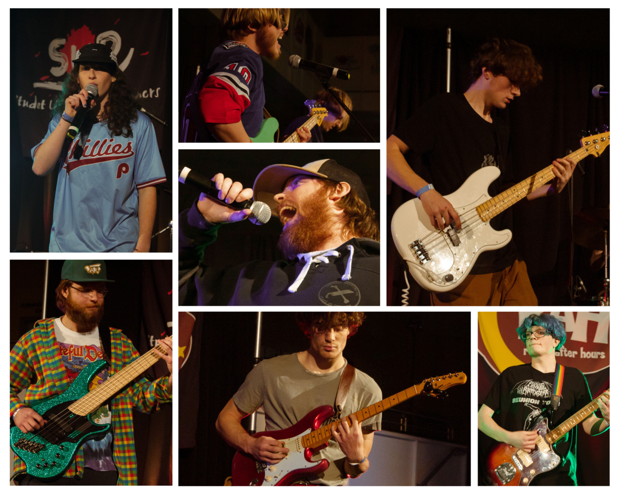 2023 Battle of the Bands featured the works of Shark Earrings, Swansun, The Jettys, Estrogents, MEASURES, Frankie Mermaid, Joey Fattore, Spud Mack and Wall Carpets. - Contributing Photographer / Cass Jones