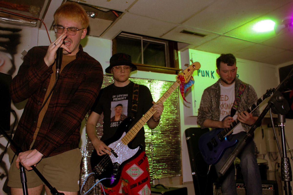 Red Lightning was one of three bands to play The Fun House's March 31 show. - Arts & Entertainment Intern / Al Harmon