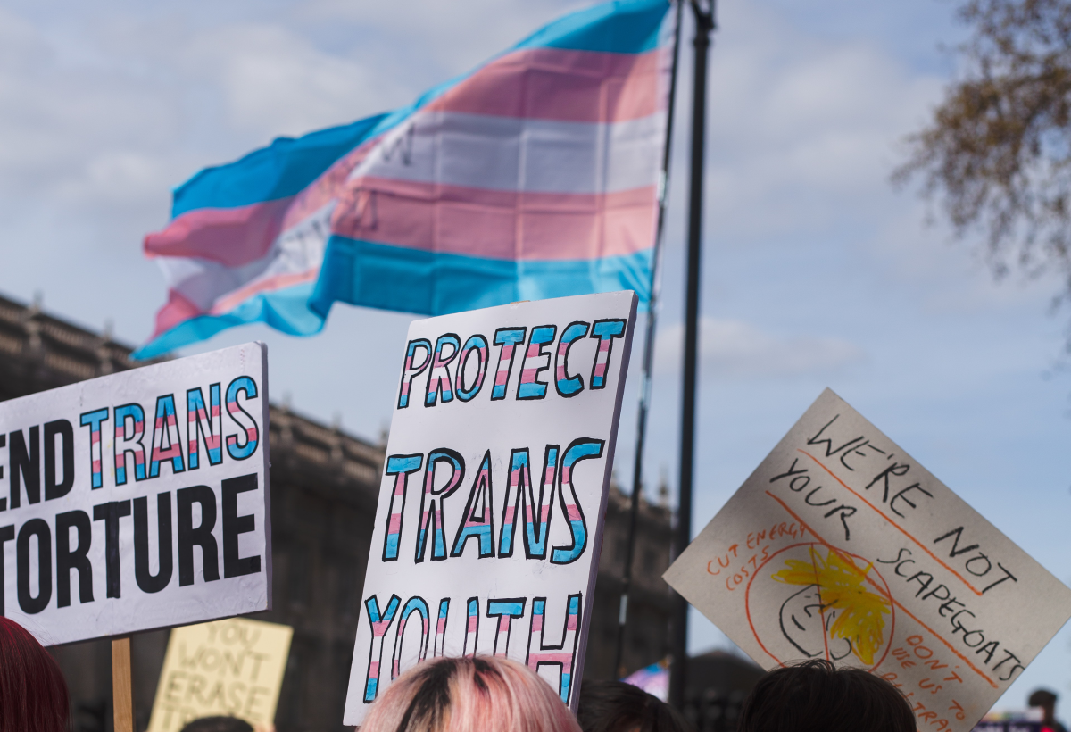 Harmon discusses the importance of supporting the transgender community. - Photo via Unsplash.com