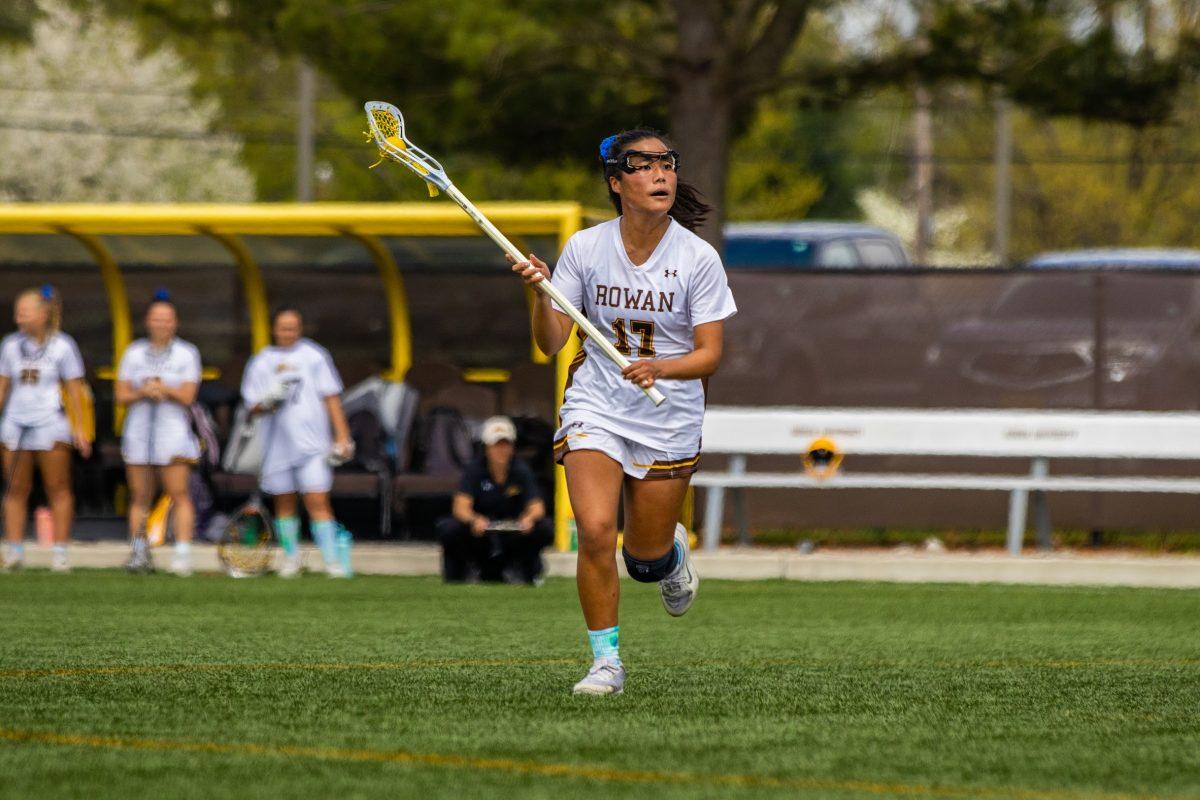 Michaela Donnelly looks to score. Donnelly was one of the 10 seniors honored in Wednesday's win. Saturday, April 15, 2023. - Multimedia Editor / Lee Kotzen