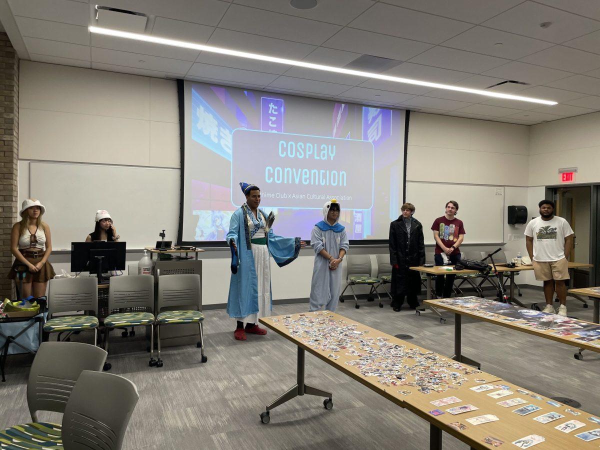 The Anime Club and The Asian Cultural Association give a presentation on cosplaying and costumes. - Staff Writer / Brendan Cohen