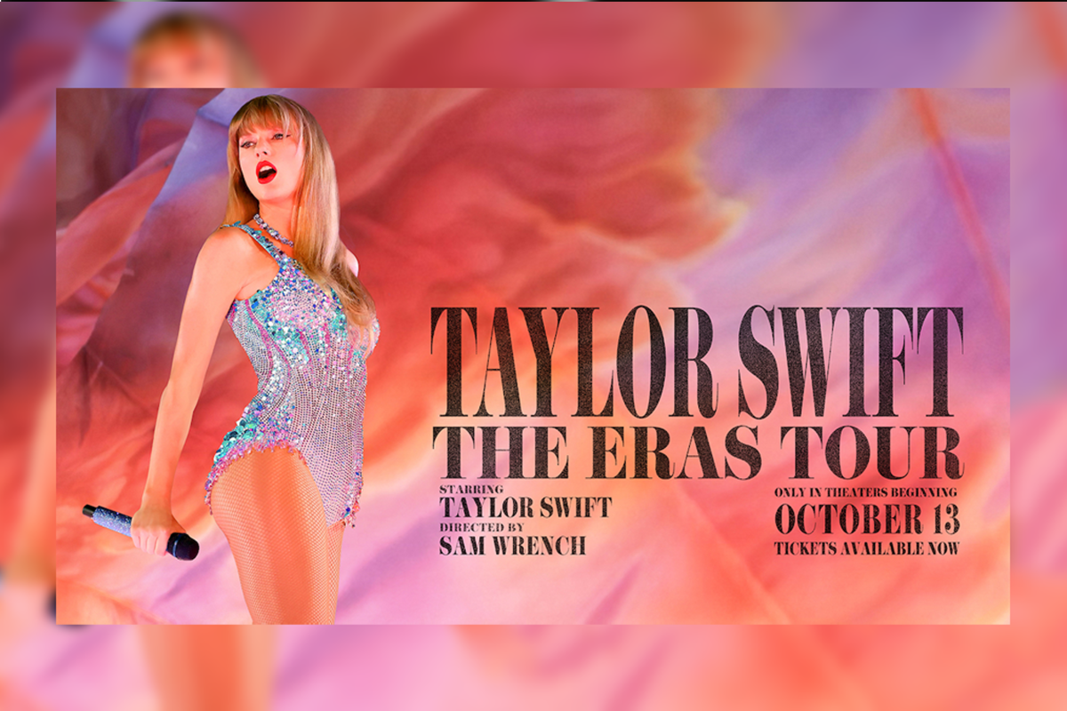 Taylor Swift brought "The Eras Tour" concert film to theaters on Friday, Oct. 13. — Arts & Entertainment Editor / Al Harmon