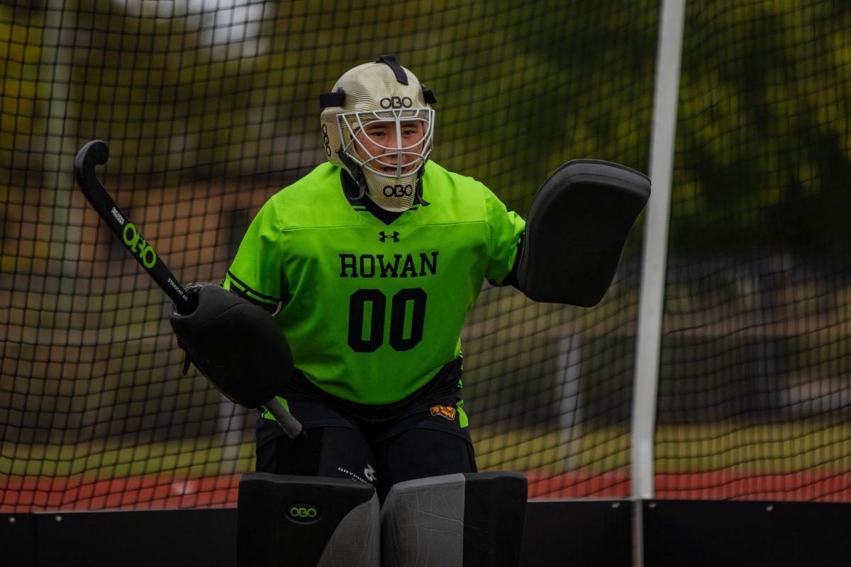 Aida Ingram looks to make a save. Ingram's recorded 46 saves this season. Saturday, Sept. 9, 2023. - Photo via Lee Kotzen