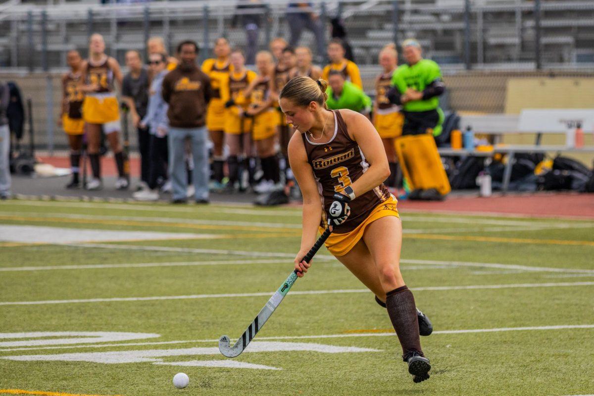 Sidney Pavlishin brings the ball up the field. Pavlishin scored two goals in the victory over Hartwick. - Saturday, Nov. 4, 2023. - Photo via Lee Kotzen 