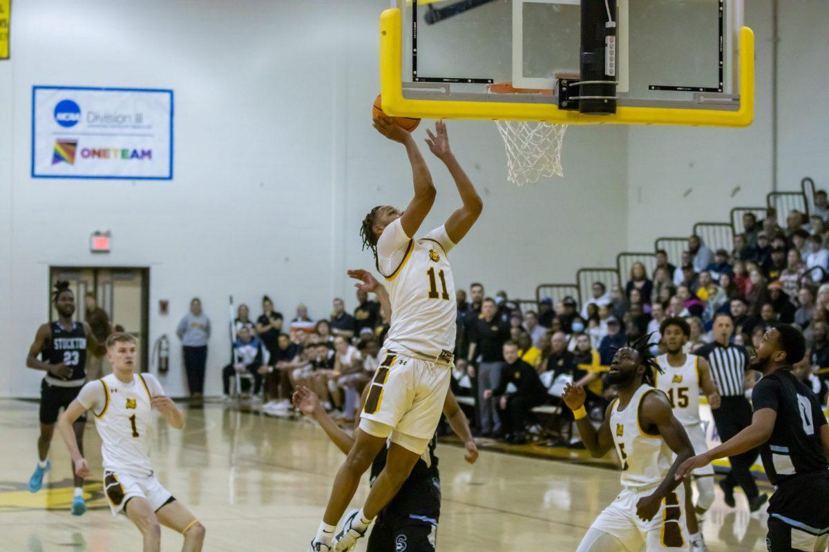 Ja'Zere Noel rises for a layup. Noel looks to build off of last year's strong season. - Friday, Feb. 23, 2023. - Photo via Lee Kotzen