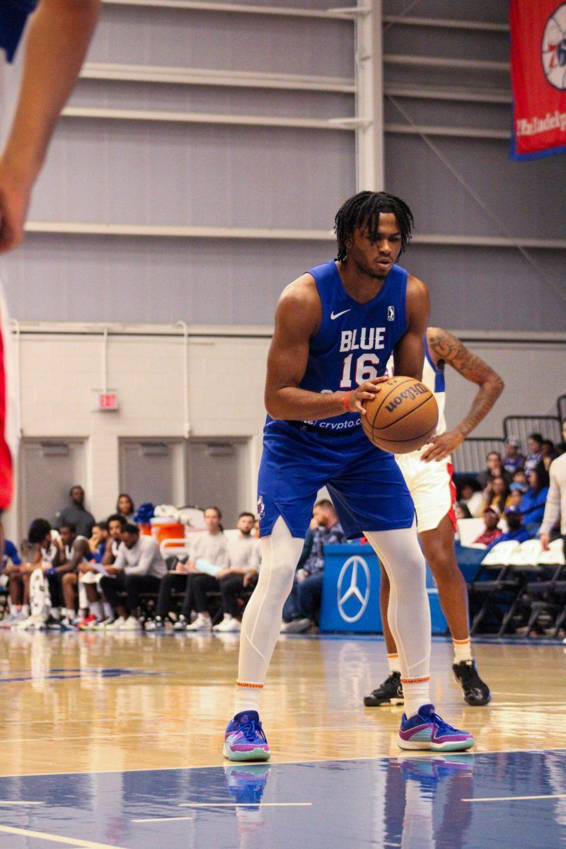 Ricky Council IV steps to the free throw line. Council recorded 23 points in the regular season opener. - Friday, Dec. 15, 2023. - Photo via Payton Tuorto