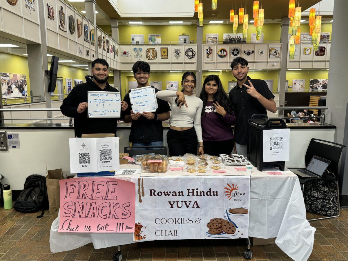 Students from Hindu YUVA sold baked goods and chai shots at their table in the Student Center. - Productions Editor / Sarah Shockey